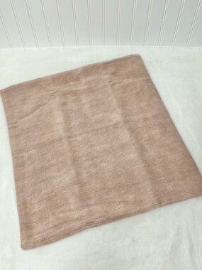 Rejuvenation textured linen pillow cover